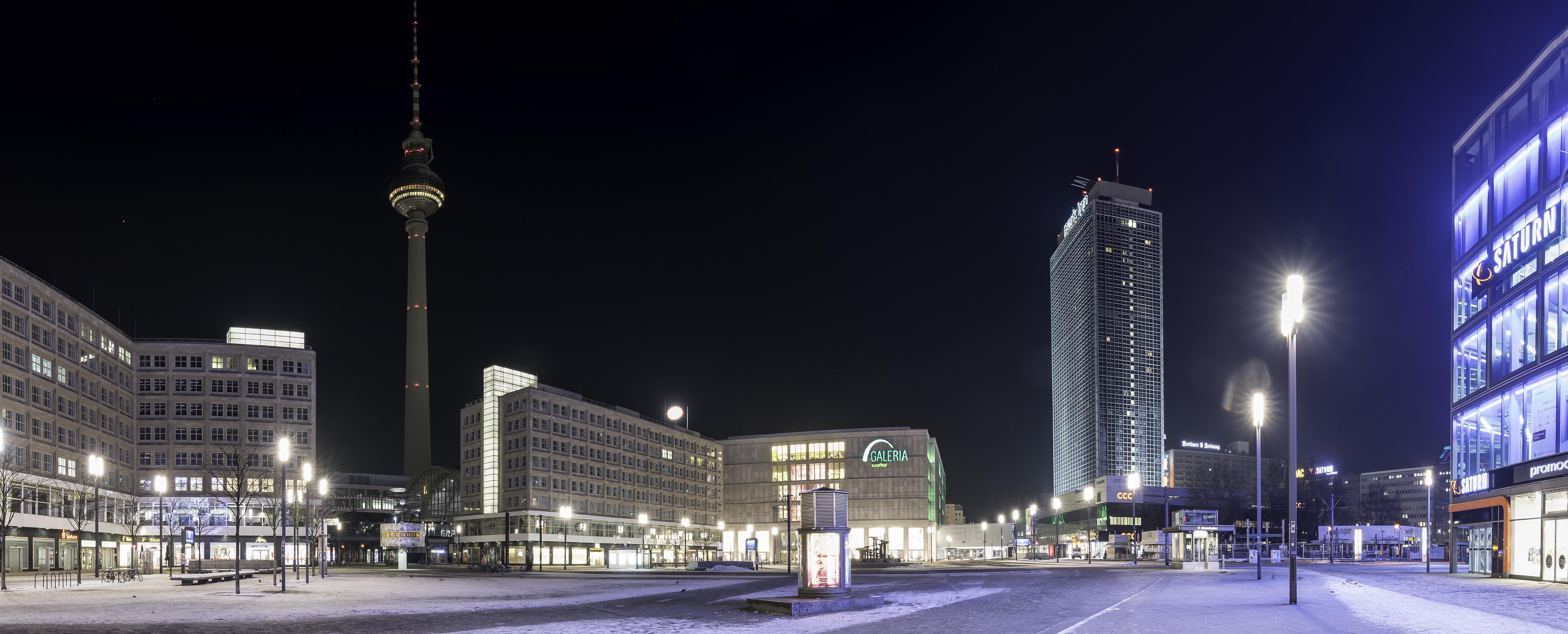 Park Inn By Radisson Berlin Alexanderplatz Eksteriør bilde